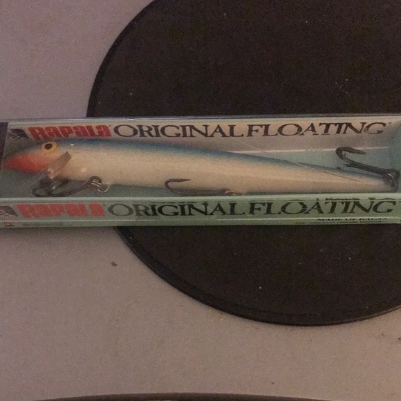 Original Rapala Blue and White Fishing Lure - Picture 2 of 5